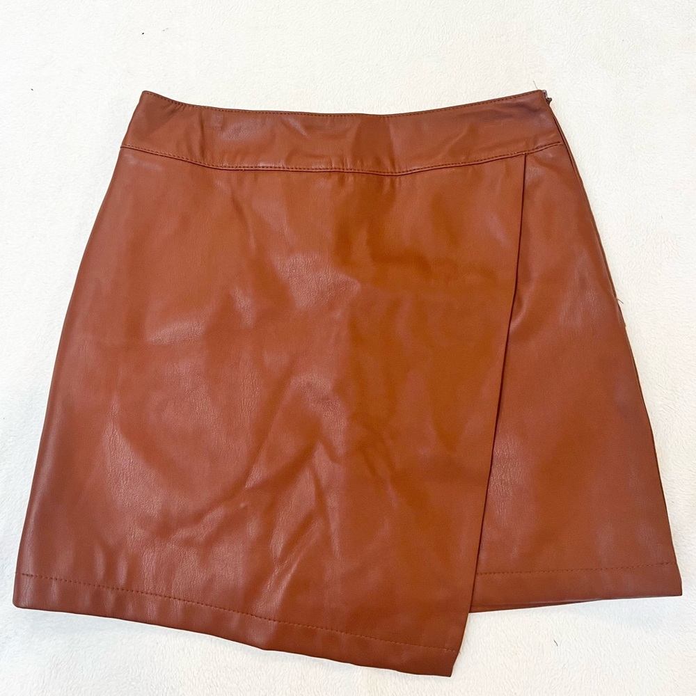 Forever 21 Leather Skirt